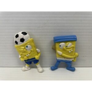 Small Sponge Bob Figures 2" Soccer‎ & Baseball